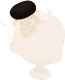 趣のある黒帽子