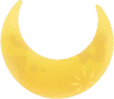 秘密の森の月