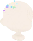 カラフルな星ラメ
