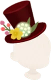 大きな毒草ハット