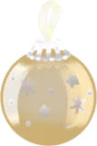 ガラスのオーナメントヘッド