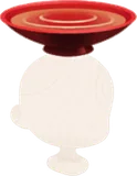 菊水の盃のミニチュア