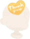 ハート・Thankyou