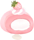 苺のロールヘッド