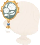カメオブローチ