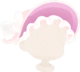 リボンキャペリンハット