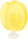 綻ぶチューリップ