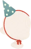 おもちゃの三角帽子