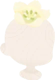 こぼれたビワの花