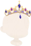 美しい石が煌めく冠