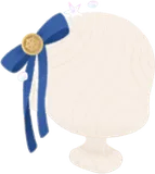金ボタンのマリンなリボン