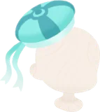 アンモヤグラマリンハット・水色