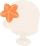 くっつくヒトデ