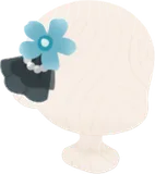 青い花のミニベール