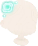霧の森の花の髪飾り