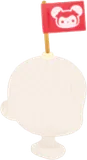 お子様ランチの旗