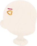 夕空カラーのワンポイントヘアピン