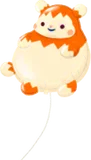 プラム・ピー風船
