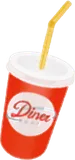 ダイナーのドリンク