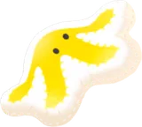 バナナピールのクッション