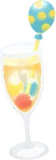 カラフルバルーンシャンパン