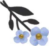 摘んだ小さな花