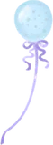 式場の星柄風船