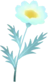 霧の森の一輪の花