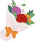 クランクアップの花束