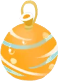 橙色の水ヨーヨー
