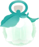 白い花のカンテラ