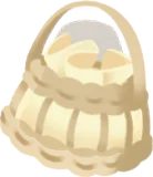 透かし編みバッグ