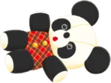 かわいいパンダのおともだち