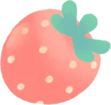 手持ちのできたて苺