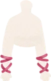 ピンクの蔓のブレスレット