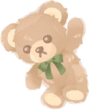 手繋ぎテディベア
