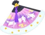 うさぎ柄の扇子