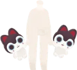 パンとケンの手つなぎぬいぐるみ