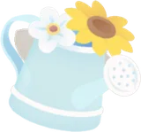花咲くジョウロ