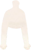 白いレースグローブ