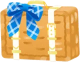 リボン付きバスケット