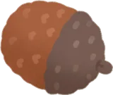 かぎ編みのどんぐり