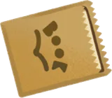本が包まれた紙袋