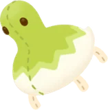 モチガメトイ・黄緑