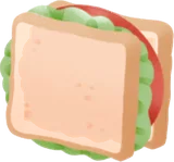 フレッシュなサンドイッチ