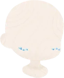 輝くチーククリスタル