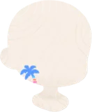 やしのフェイスペイント