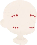 神秘のフェイスペイント