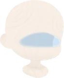 蒼白の頬