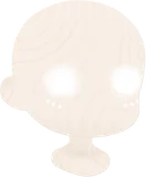 白いアイシャドウ